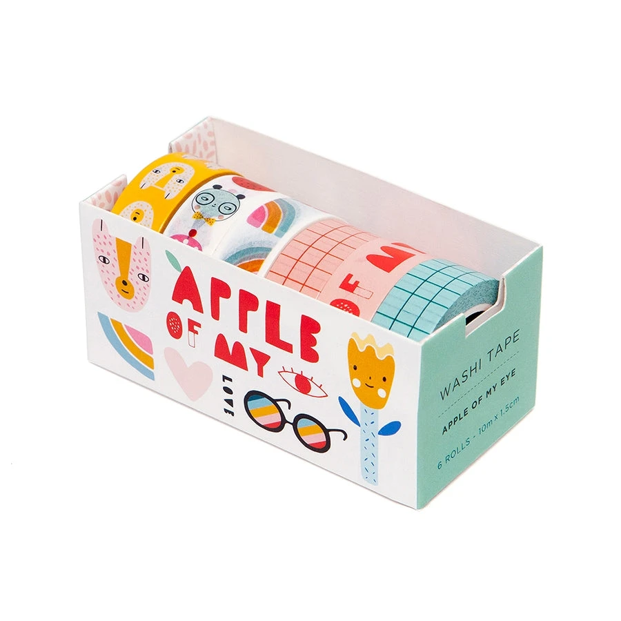 Petit Monkey Masking Tape Apple Of My Eye 1 Petit Monkey Masking Tape Apple Of My Eye