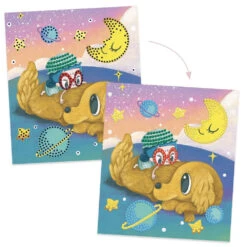 DJECO Artistic Diamonds Vriendschap 7 Jr+ -Speelgoed Serie Winkel DJECOartisticdiamondsvriendschap7jr DJ09434c