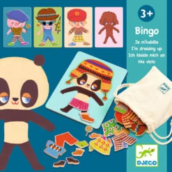 DJECO Bingo Dress Up 3 Jr+