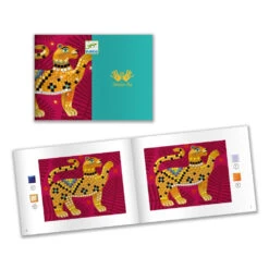 DJECO Glitter Mozaiek Jungle 7 Jr+ -Speelgoed Serie Winkel DJECOglittermozaiekjungleDJ09422b