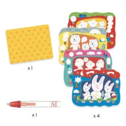 DJECO Magisch Kleuren Hidden On The Road 18 Mnd+ -Speelgoed Serie Winkel DJECOmagischkleurenhiddenontheroad18mnd DJ09066b