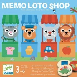 DJECO Memory Lotto Boodschappen 3 Jr+
