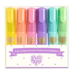 DJECO Mini Markers Pastel 6 Stks 6jr+