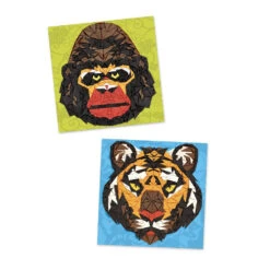 DJECO Mozaiek Set Wilde Dieren Khan 8 Jr+ 5 DJECO Mozaiek Set Wilde Dieren Khan 8 Jr+ -Speelgoed Serie Winkel DJECOmozaieksetwildedierenKhandj08887c