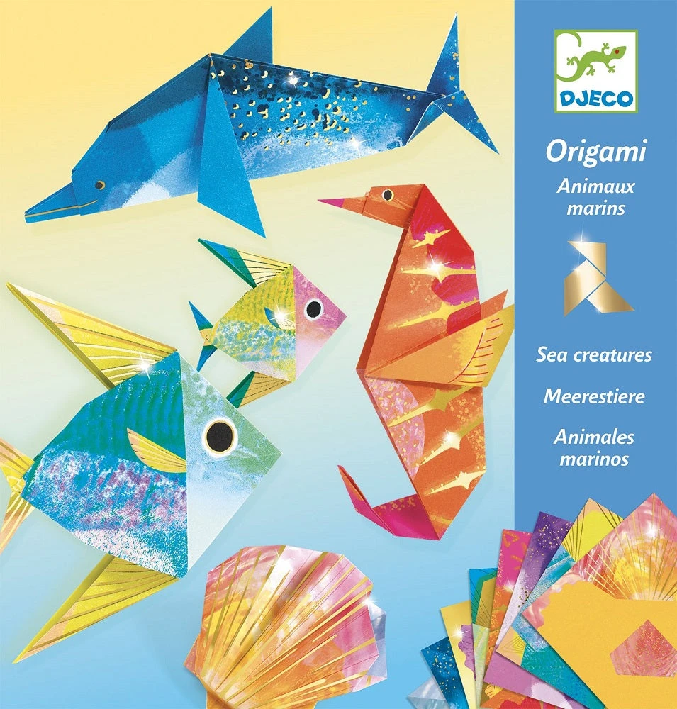 DJECO Origami Sea Creatures 1 DJECO Origami Sea Creatures