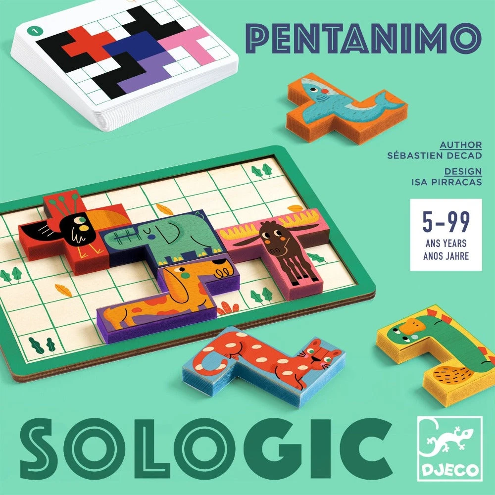 DJECO Spel Pentanimo 5 Jr+ 1 DJECO Spel Pentanimo 5 Jr+
