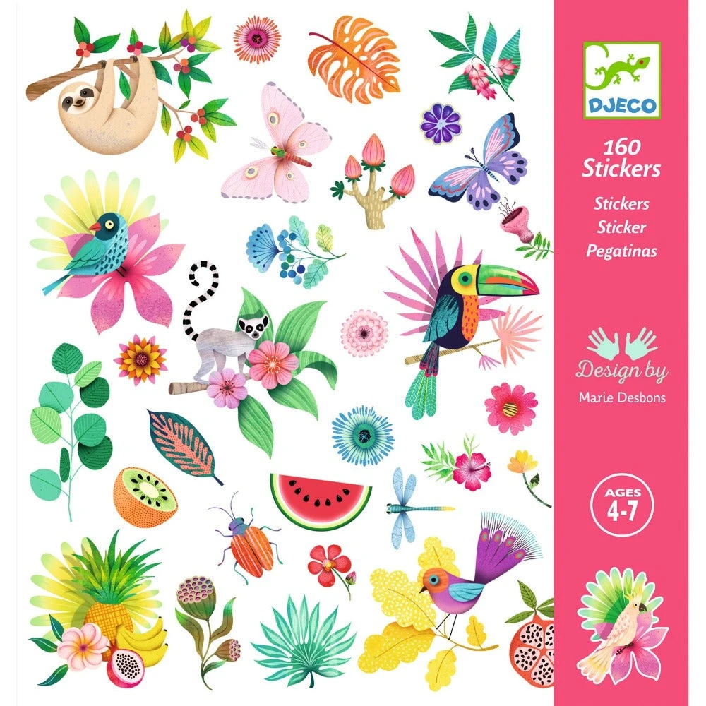DJECO Stickers Paradise 4 Jr+ 1 DJECO Stickers Paradise 4 Jr+