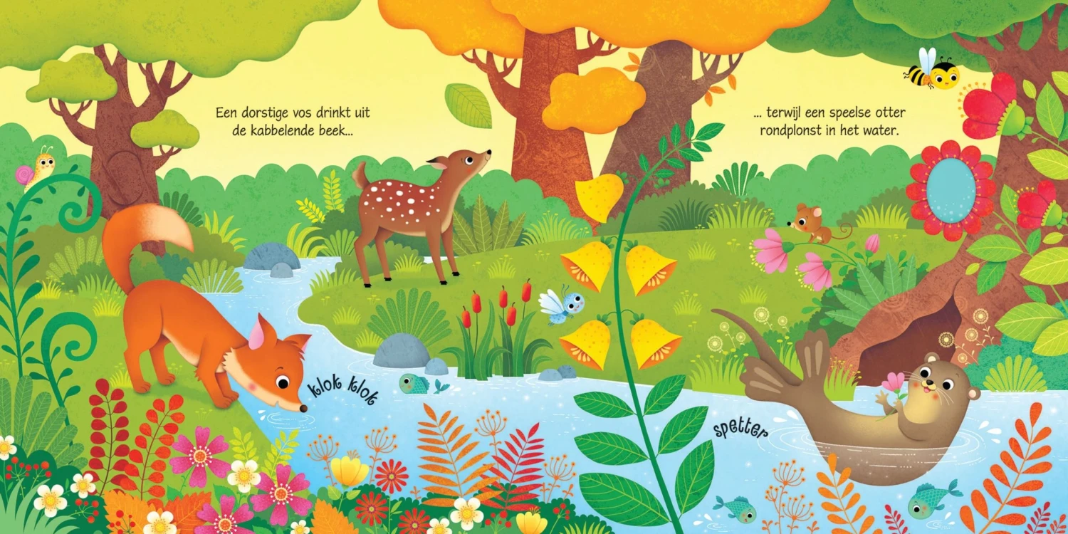 Geluiden In Het Bos - Geluidenboek 1 Jr+ 3 Geluiden In Het Bos - Geluidenboek 1 Jr+ - Afbeelding 3