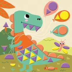 JANOD Atelier Knutselset Geo Stickers 3 Jr+ -Speelgoed Serie Winkel JANODatelierknutselsetgeostickers117740 9