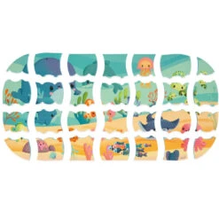 JANOD Badpuzzel Mijn Oceaan 3jr+ -Speelgoed Serie Winkel JANODbadpuzzelMijnoceaan114727 8