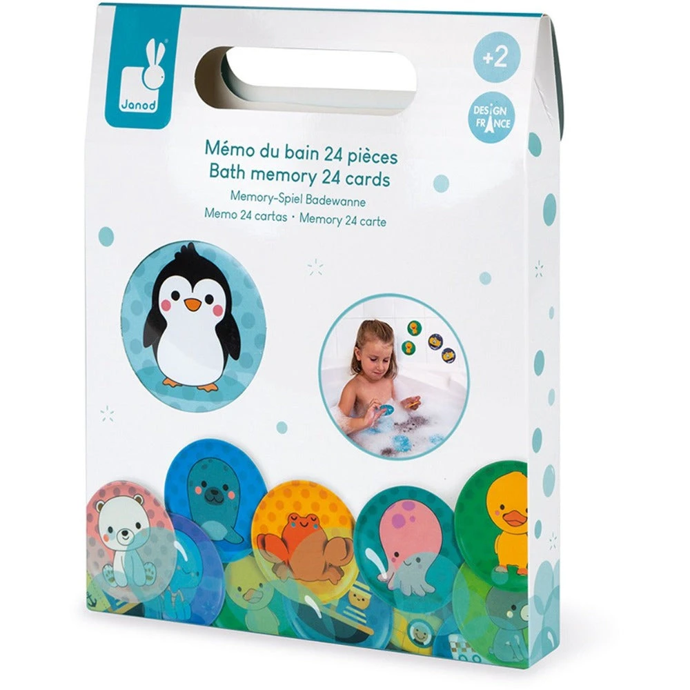 JANOD Badspeelgoed Memory 2jr+ 1 JANOD Badspeelgoed Memory 2jr+