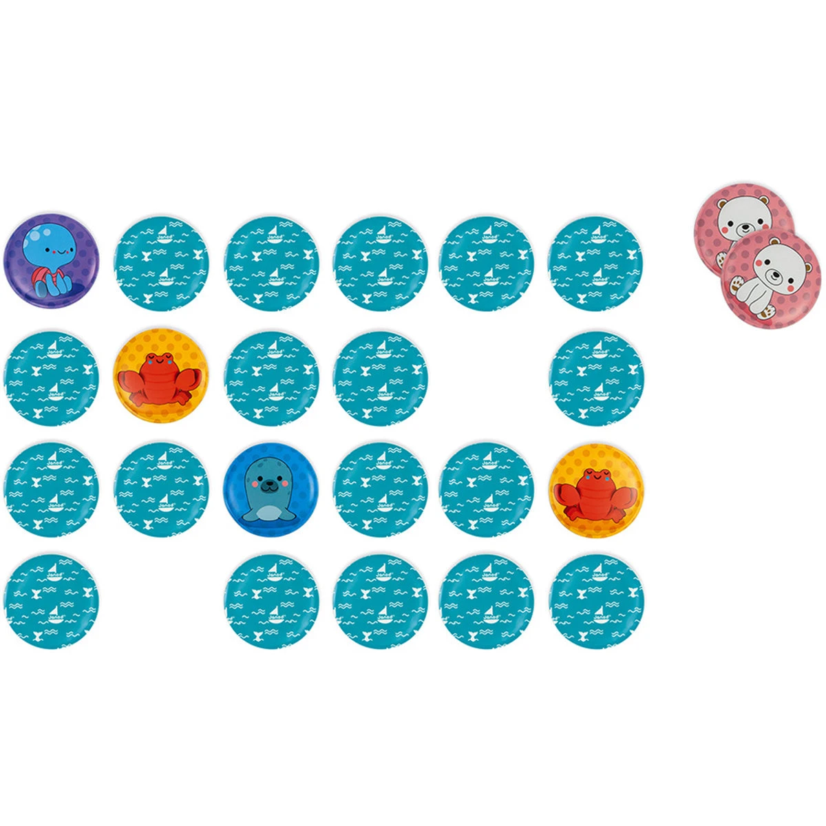 JANOD Badspeelgoed Memory 2jr+ 3 JANOD Badspeelgoed Memory 2jr+ - Afbeelding 3