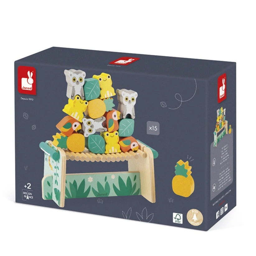 JANOD Balansspel Tropik 2 Jr+ 4 JANOD Balansspel Tropik 2 Jr+ - Afbeelding 4