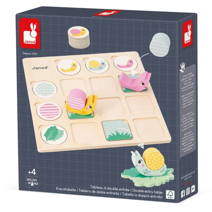 JANOD Cijferspel Slakken 3 Jr+ 1 JANOD Cijferspel Slakken 3 Jr+