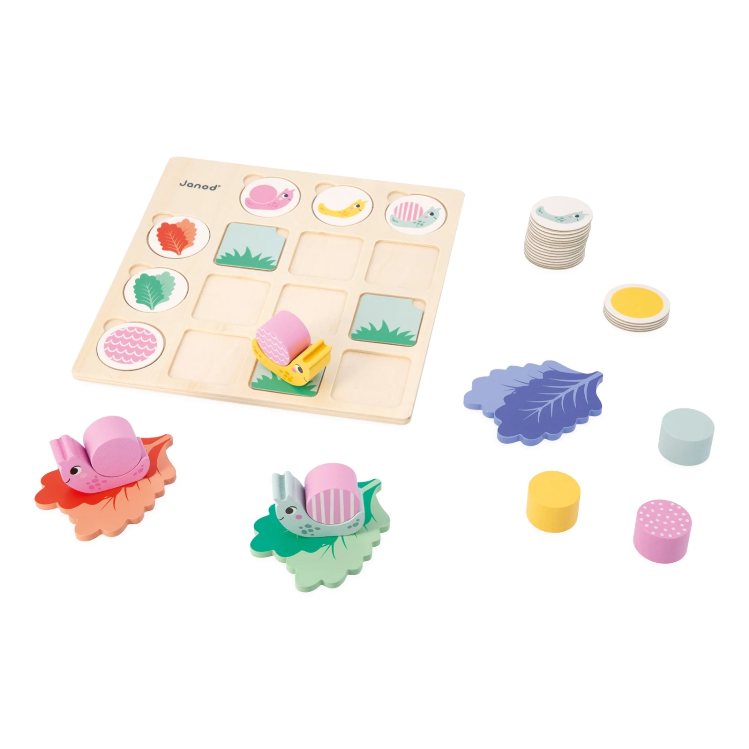 JANOD Cijferspel Slakken 3 Jr+ 2 JANOD Cijferspel Slakken 3 Jr+ - Afbeelding 2