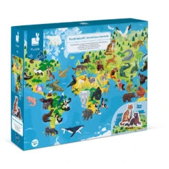 JANOD Educatieve Puzzel Dieren 6 Jr+ / 200 Stks -Speelgoed Serie Winkel JANODeducatievepuzzeldieren6jr 200stks112676 5