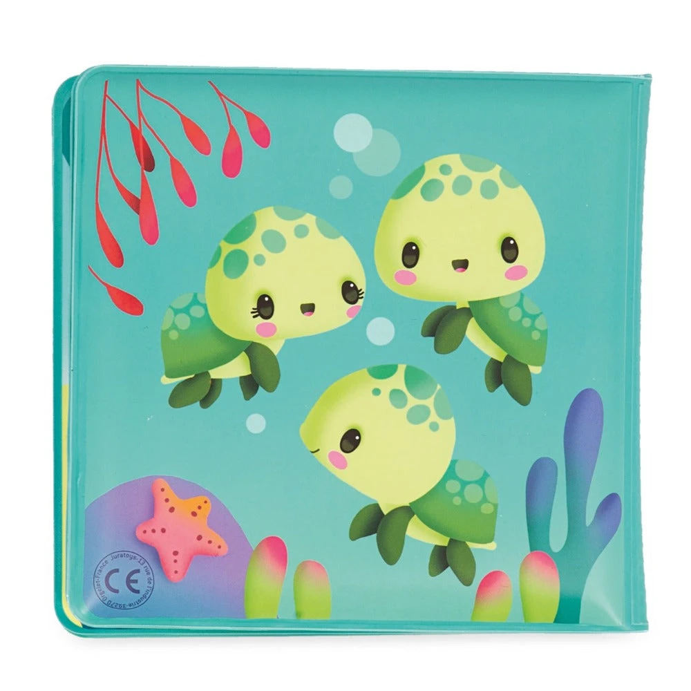 JANOD Magisch Badboekje Schildpad 10 M+ 4 JANOD Magisch Badboekje Schildpad 10 M+ - Afbeelding 4