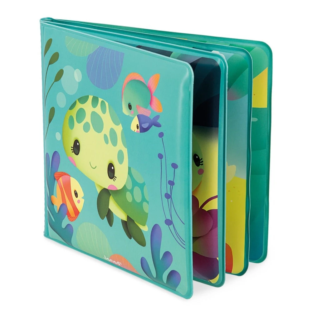 JANOD Magisch Badboekje Schildpad 10 M+ 3 JANOD Magisch Badboekje Schildpad 10 M+ - Afbeelding 3