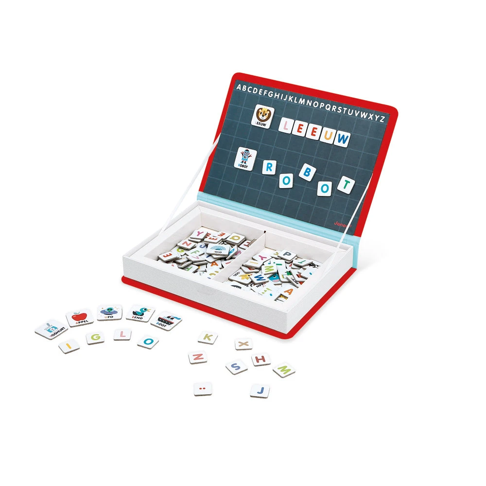 JANOD Magneetboek Alfabet NL 3jr+ 4 JANOD Magneetboek Alfabet NL 3jr+ - Afbeelding 4