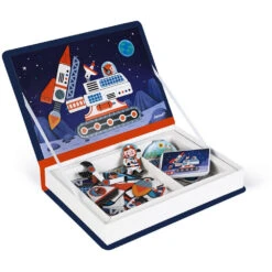 JANOD Magneetboek Heelal 3jr+ -Speelgoed Serie Winkel JANODmagneetboekheelal3jr 112589b