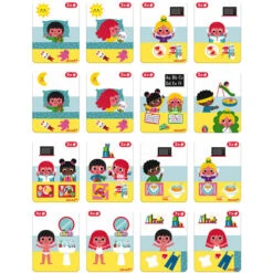 JANOD Magneetboek Klok Kijken 3 Jr+ -Speelgoed Serie Winkel JANODmagneetboekklokkijken3jr 112724 6