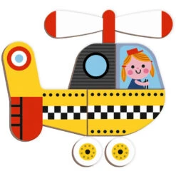 JANOD Magneetboek Voertuigen 3jr+ -Speelgoed Serie Winkel JANODmagneetboekvoertuigen3jr 112715c