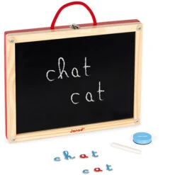 JANOD Magneetkoffer Letters Leren 4 In 1 3jr+ -Speelgoed Serie Winkel JANODmagneetkofferlettersleren4in13jr 115073c