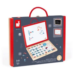 JANOD Magneetkoffer Letters Leren 4 In 1 3jr+ -Speelgoed Serie Winkel JANODmagneetkofferlettersleren4in13jr 115073f