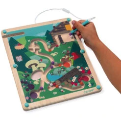 JANOD Magnetisch Doolhof Bos 2jr+ -Speelgoed Serie Winkel JANODmagnetischdoolhofbos2jr 115311 3