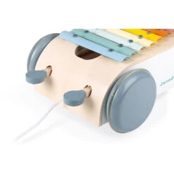 JANOD Pure Trekwagen + Xylofoon 18mnd+ -Speelgoed Serie Winkel JANODpuretrekwagen xylofoon18mnd 114406d