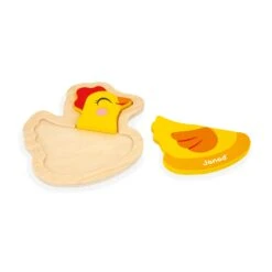 JANOD Puzzel Boerderij 18 M+ / 2-3-4-5 Stks -Speelgoed Serie Winkel JANODpuzzelboerderij117114 5