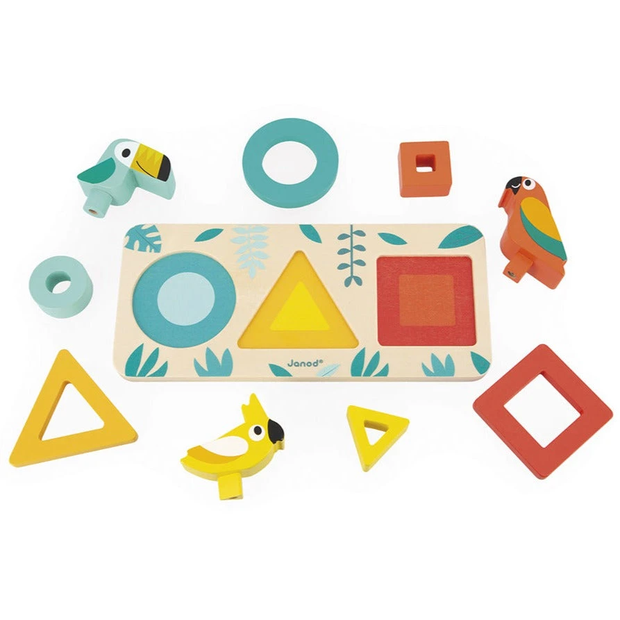 JANOD Puzzel Tropik 1 Jr+ 3 JANOD Puzzel Tropik 1 Jr+ - Afbeelding 3