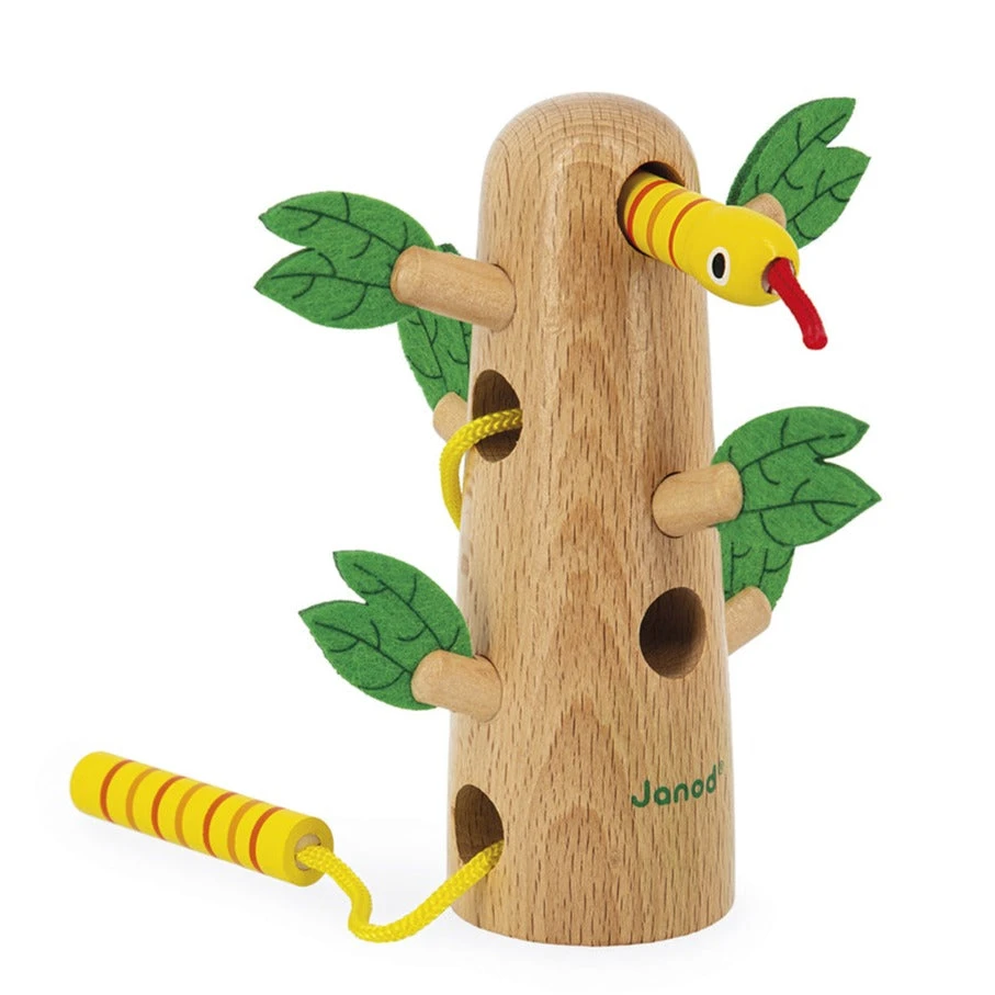 JANOD Rijgspel Tropik Boom 18 Mnd+ 1 JANOD Rijgspel Tropik Boom 18 Mnd+