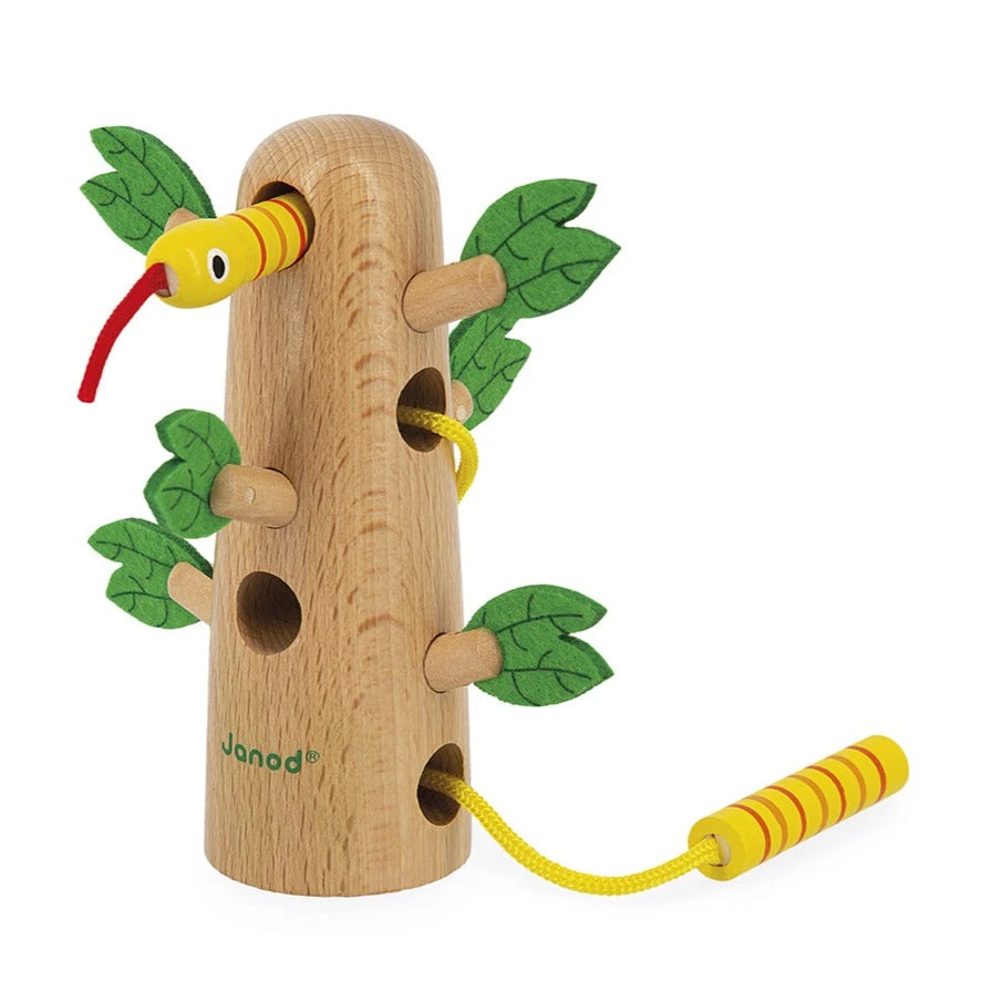 JANOD Rijgspel Tropik Boom 18 Mnd+ 2 JANOD Rijgspel Tropik Boom 18 Mnd+ - Afbeelding 2