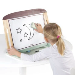 JANOD Schoolbord En Whiteboard 53 Cm 3 Jr+ 7 JANOD Schoolbord En Whiteboard 53 Cm 3 Jr+ -Speelgoed Serie Winkel JANODschoolbordenwhiteboard53cm119631 1