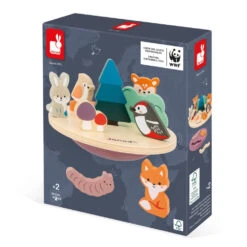 JANOD X WWF Balansspel Ecosysteem 2 Jr+ -Speelgoed Serie Winkel JANODxWWFbalansspelecosysteem118642 1