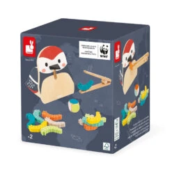 JANOD X WWF Kleurenspel Specht En Rups 2 Jr+ -Speelgoed Serie Winkel JANODxWWFkleurenspelSpechtenrups118641 1