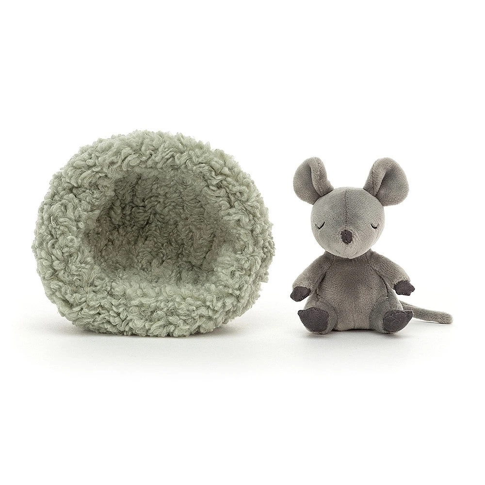 Jellycat Knuffel Hibernating Mouse 4 Jellycat Knuffel Hibernating Mouse - Afbeelding 4