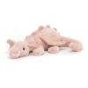 Jellycat Knuffel Rose Dragon Little