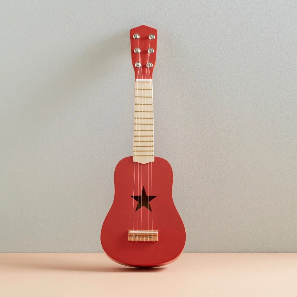 Kids Concept Gitaar Rood 1 Kids Concept Gitaar Rood