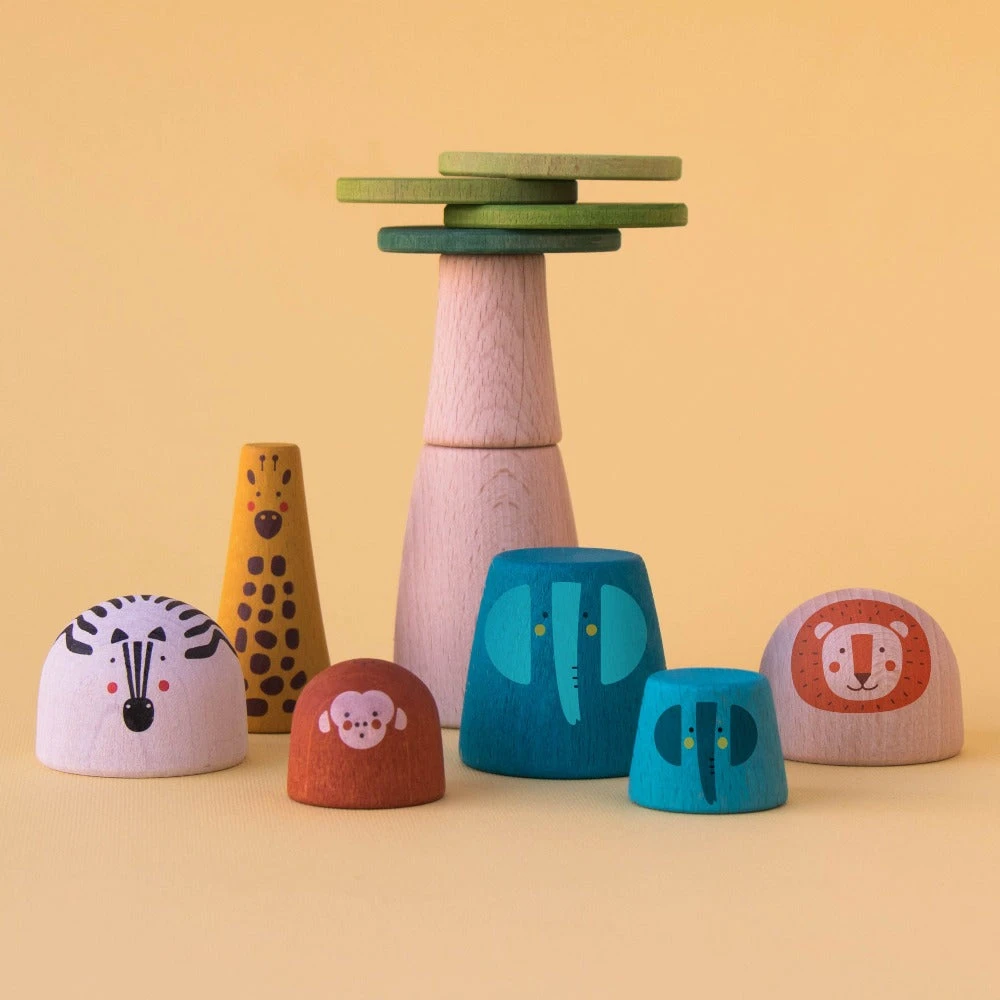 LONDJI My Wooden World Savanna 2 Jr+ 2 LONDJI My Wooden World Savanna 2 Jr+ - Afbeelding 2