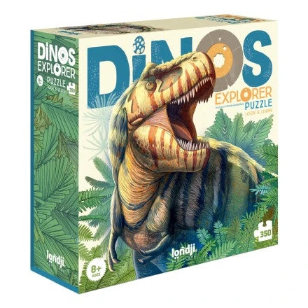 LONDJI Puzzel Dinos 8jr+ / 350 Stks 1 LONDJI Puzzel Dinos 8jr+ / 350 Stks