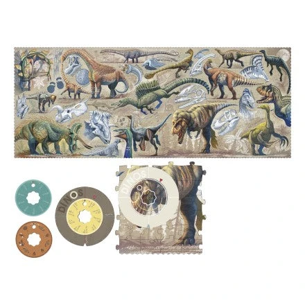 LONDJI Puzzel Dinos 8jr+ / 350 Stks 2 LONDJI Puzzel Dinos 8jr+ / 350 Stks - Afbeelding 2