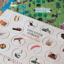 LONDJI Puzzel Discover Europe 6jr+ / 200 Stks -Speelgoed Serie Winkel LONDJIpuzzeldiscoverEurope6jr 200stksPZ394Ua