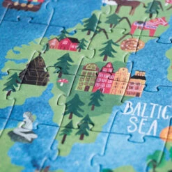 LONDJI Puzzel Discover Europe 6jr+ / 200 Stks -Speelgoed Serie Winkel LONDJIpuzzeldiscoverEurope6jr 200stksPZ394Ub