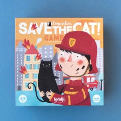 LONDJI Spel Save The Cat! 4jr+ -Speelgoed Serie Winkel LONDJIspelsavethecatFG016Ub