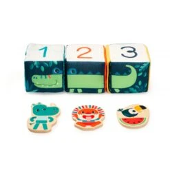 Lilliputiens Activiteiten Kubussen Dieren 1+ -Speelgoed Serie Winkel Lilliputiensactiviteitenkubussenverstoppertje83301