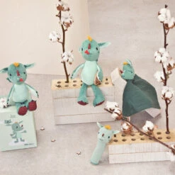 Lilliputiens Knuffeldoekje Joe De Draak -Speelgoed Serie Winkel LilliputiensknuffeldoekjeJoededraak2283386 13