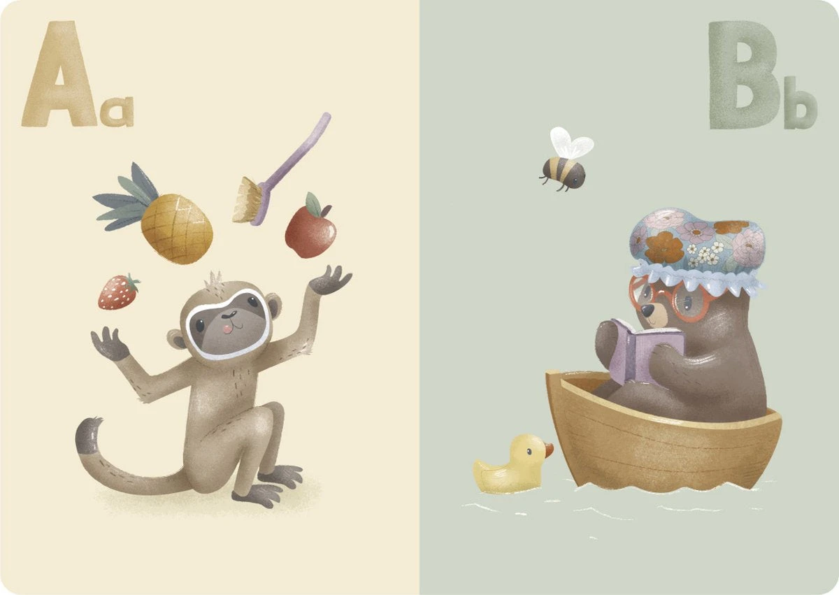 Little Dutch Mijn ABC Boek 1 Jr+ 4 Little Dutch Mijn ABC Boek 1 Jr+ - Afbeelding 4