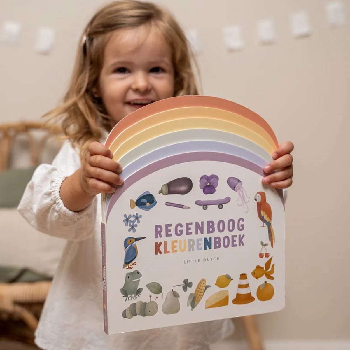 Little Dutch Regenboog Kleurenboek 1 Jr+ 4 Little Dutch Regenboog Kleurenboek 1 Jr+ - Afbeelding 4